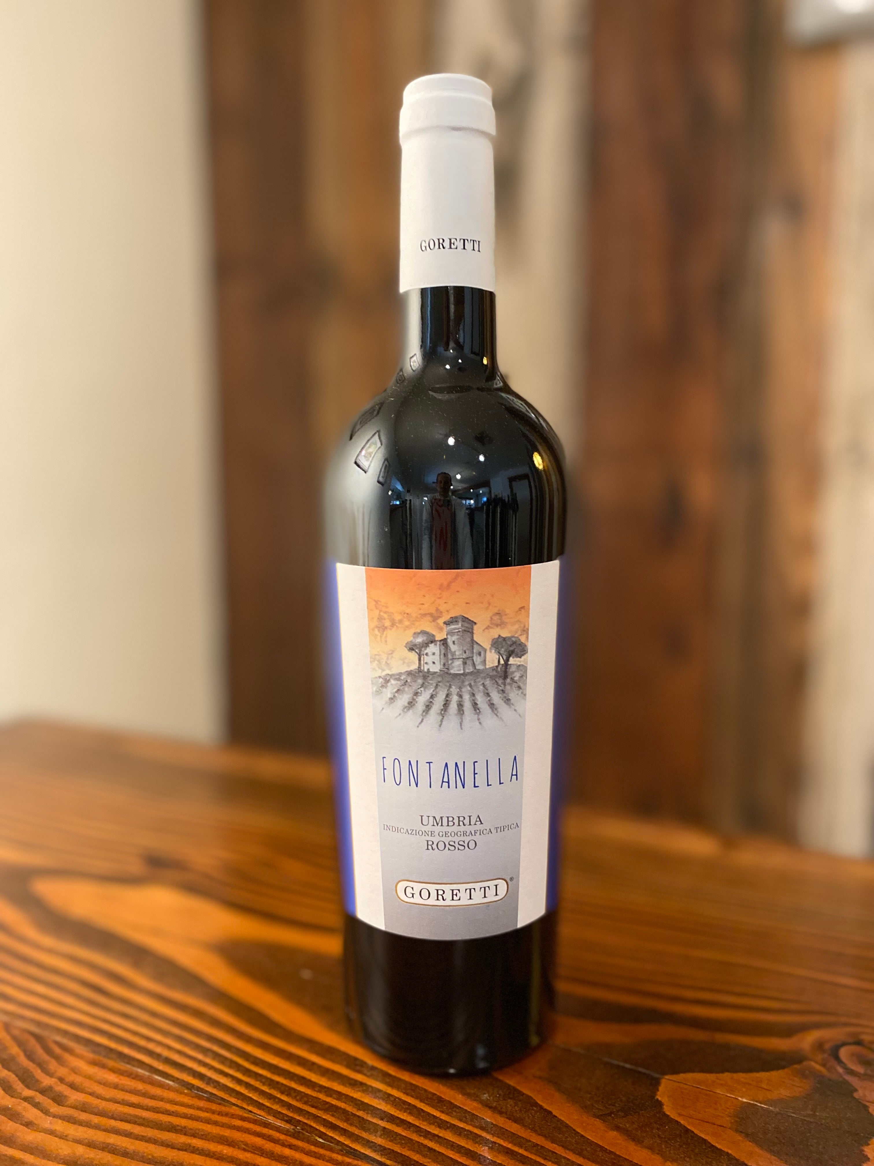 2018 Goretti Umbria Rosso 'Fontanella'