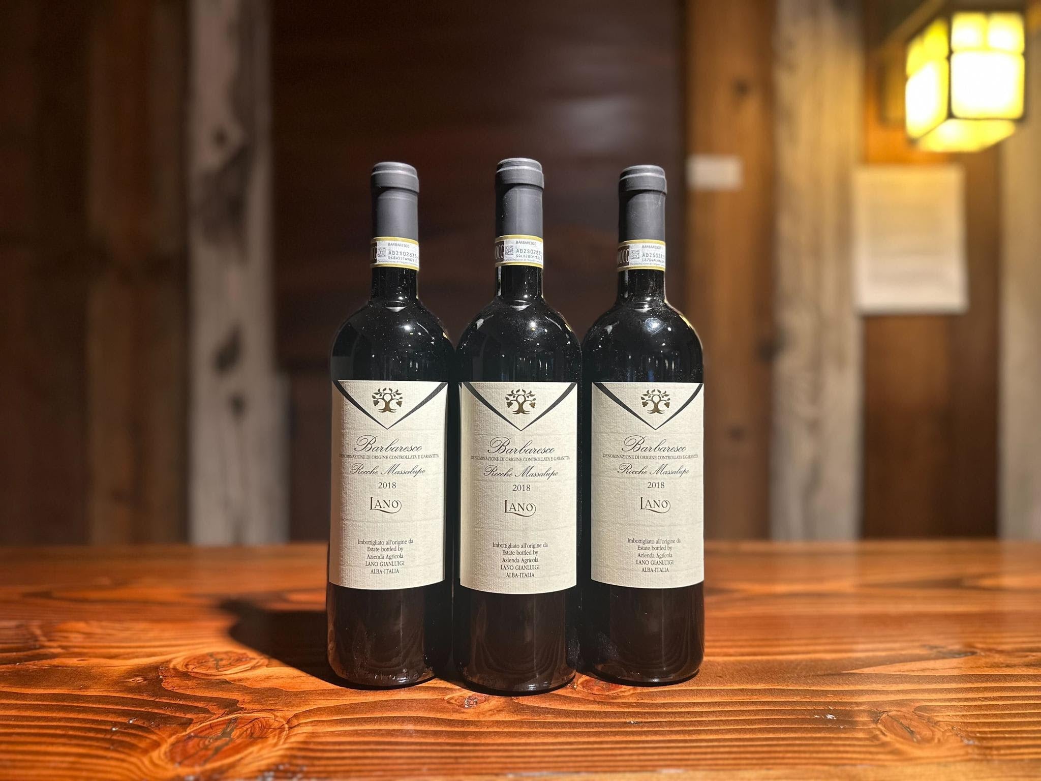 2018 Gianluigi Lano 'Rocche Massalupo' Barbaresco (3 Pack)