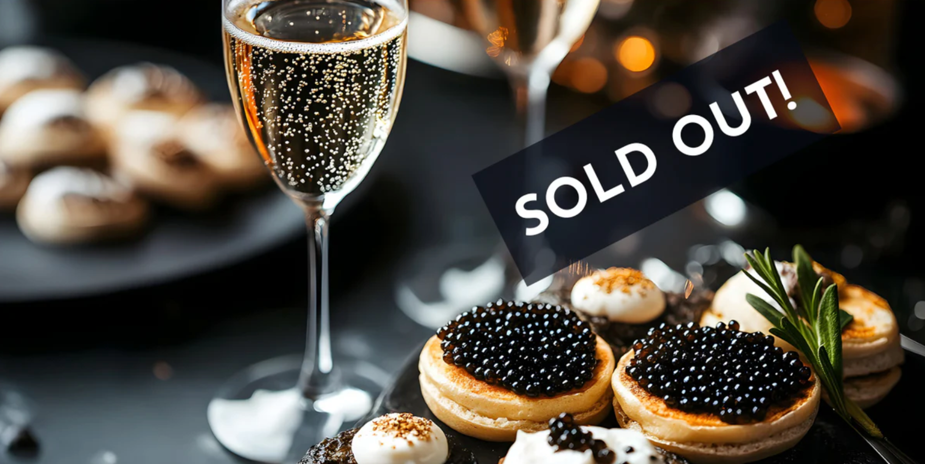 Champagne + Caviar Pairings—Wednesday, April 30th